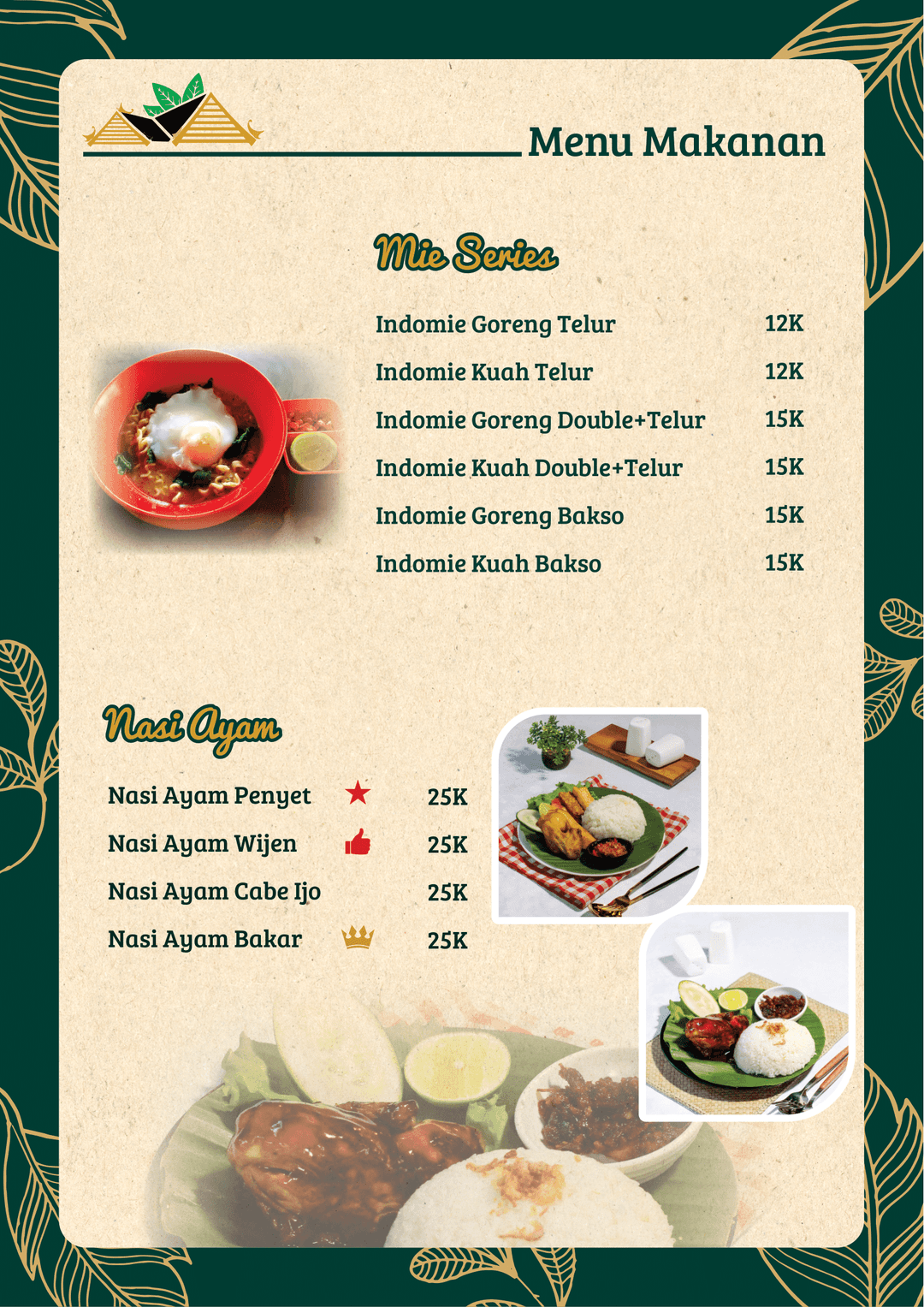 Menu Halaman 6